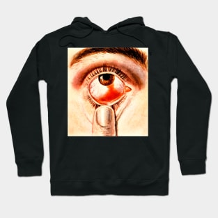 Red eye finger in sight I'll show you now Hoodie